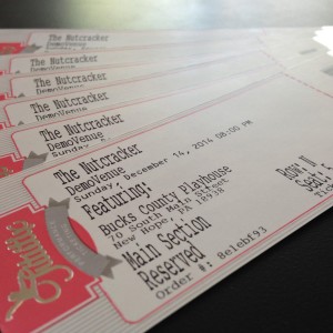 dance recital tickets