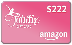 New Client $222 Amazon Gift Card TutuTix Offer